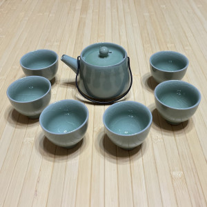 Набор посуды для чаепития на 6 персон  колотый лед. Photo 2